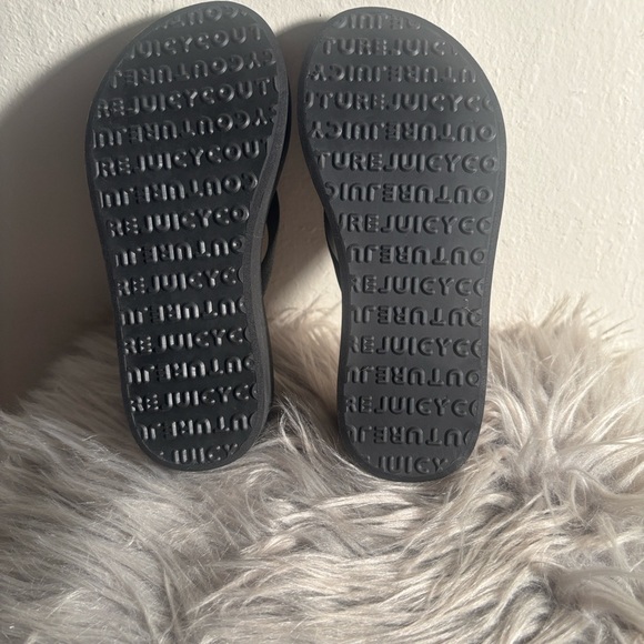 NWOT Juicy Couture Little Girls Wedge Sandal, Sz 12 - Picture 7 of 7